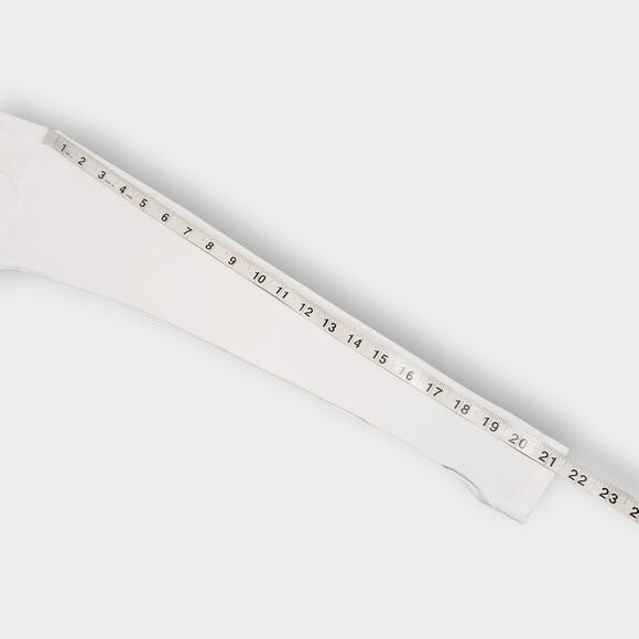 NWT POPFLEX The Perfect Long Sleeve Top Crop Oversized Tee White Sz XXS Active - Picture 8 of 11